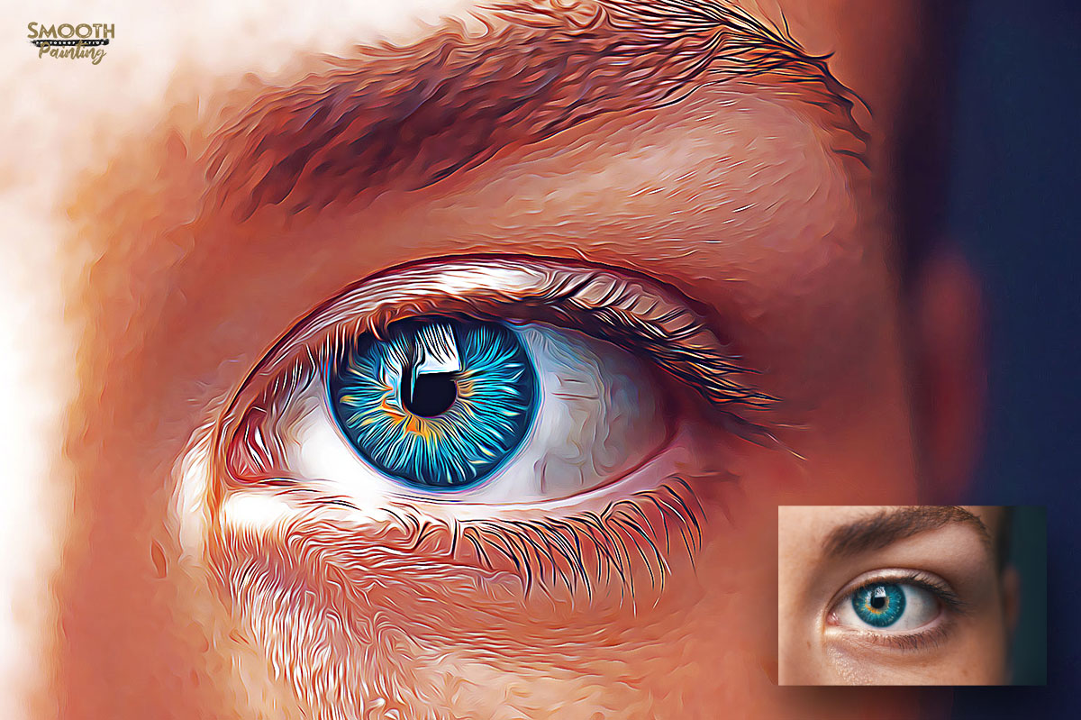 Smooth Painting Photoshop Action, Add-ons | GraphicRiver